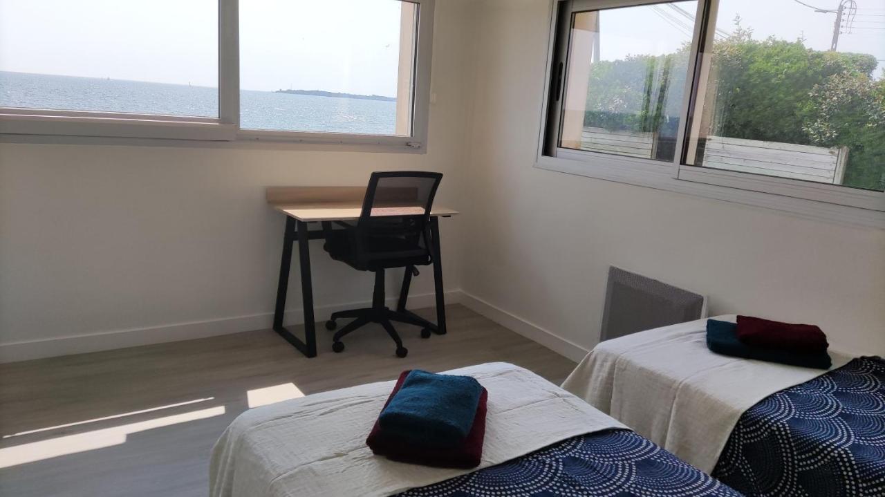 Appartement T3 De 74M2 Tres Lumineux Vue Panoramique Mer Et Plages Concarneau Esterno foto