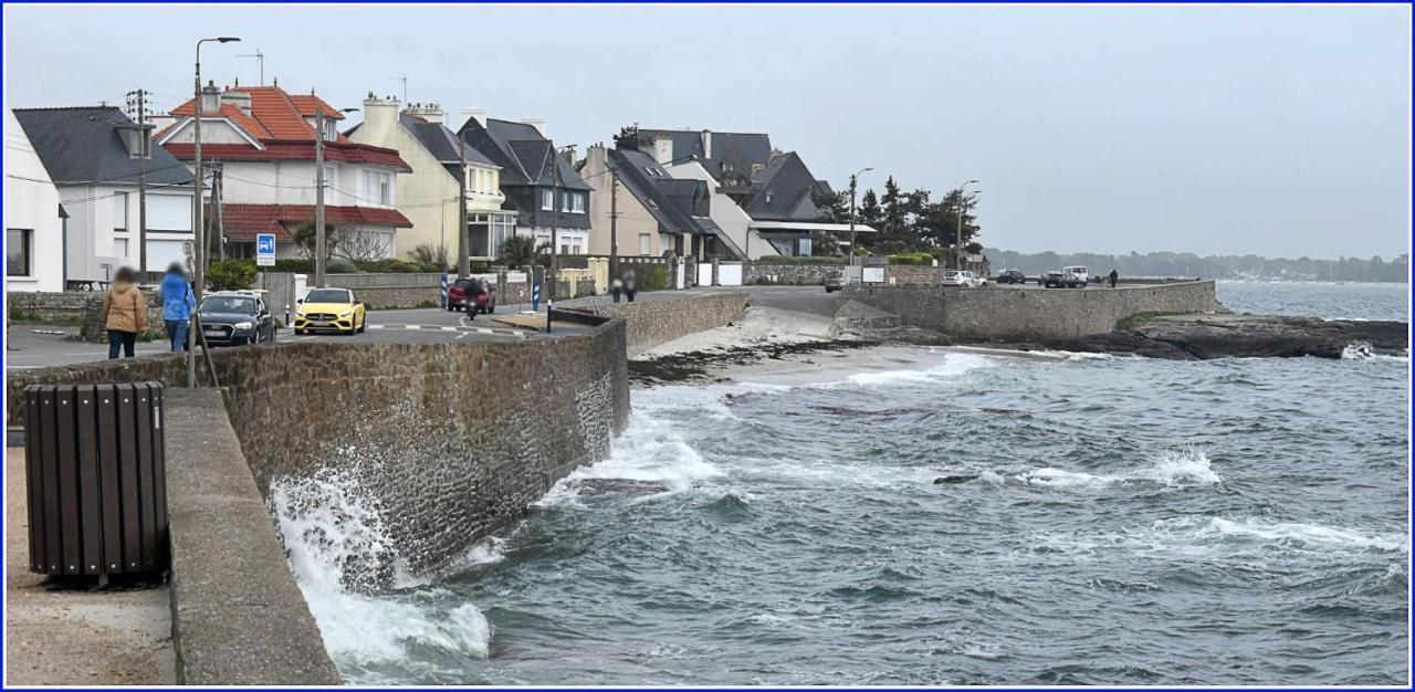 Appartement T3 De 74M2 Tres Lumineux Vue Panoramique Mer Et Plages Concarneau Esterno foto