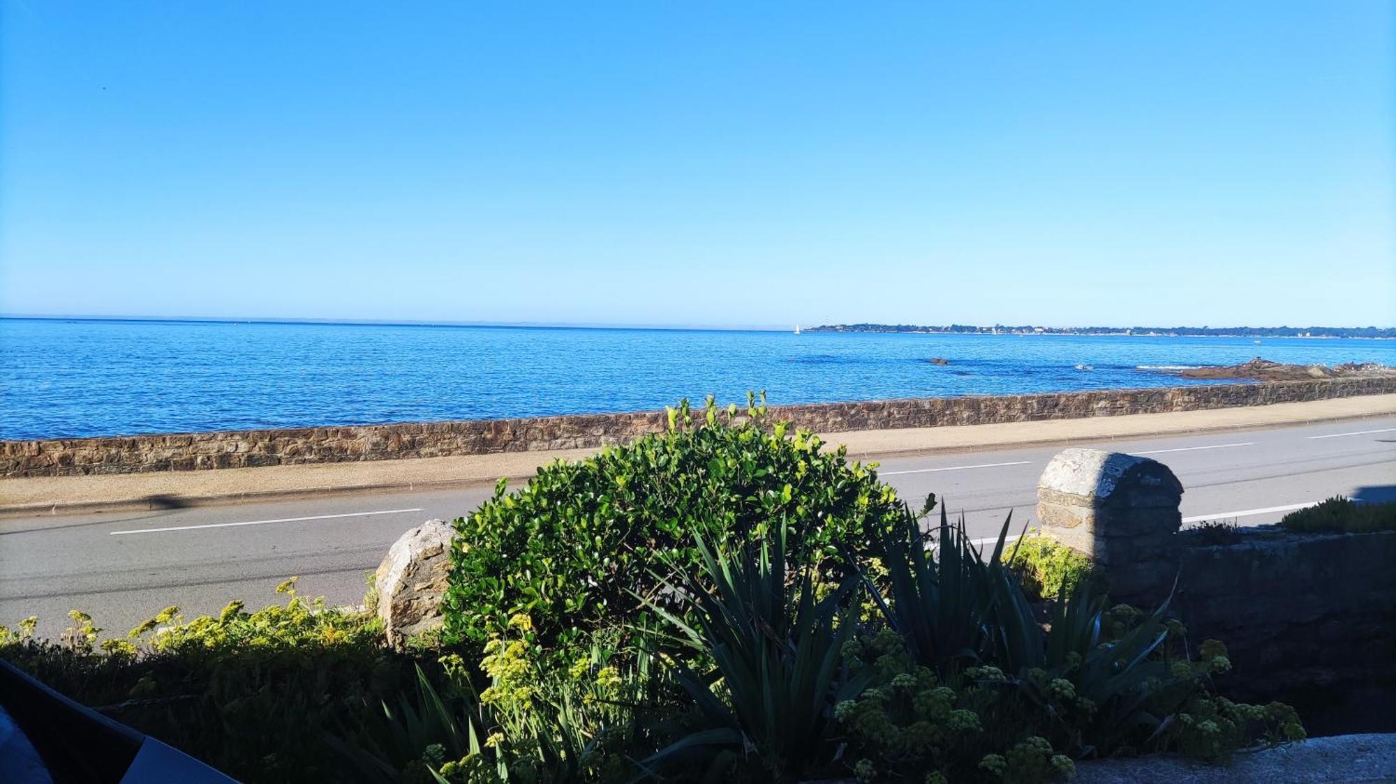 Appartement T3 De 74M2 Tres Lumineux Vue Panoramique Mer Et Plages Concarneau Esterno foto